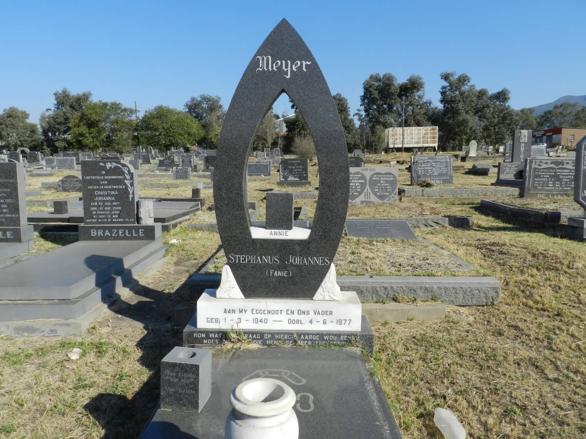 MEYER Stephanus Johannes 1940-1977