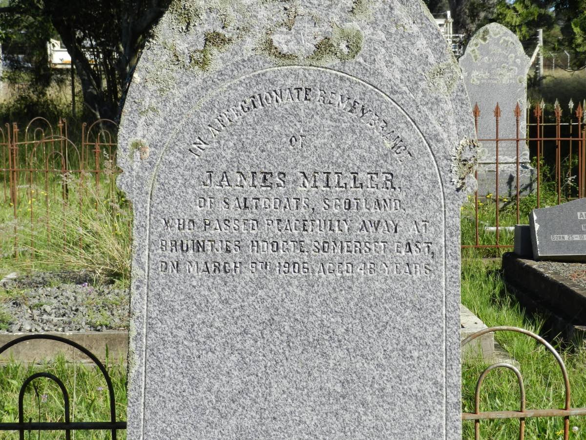 MILLER James -1906.