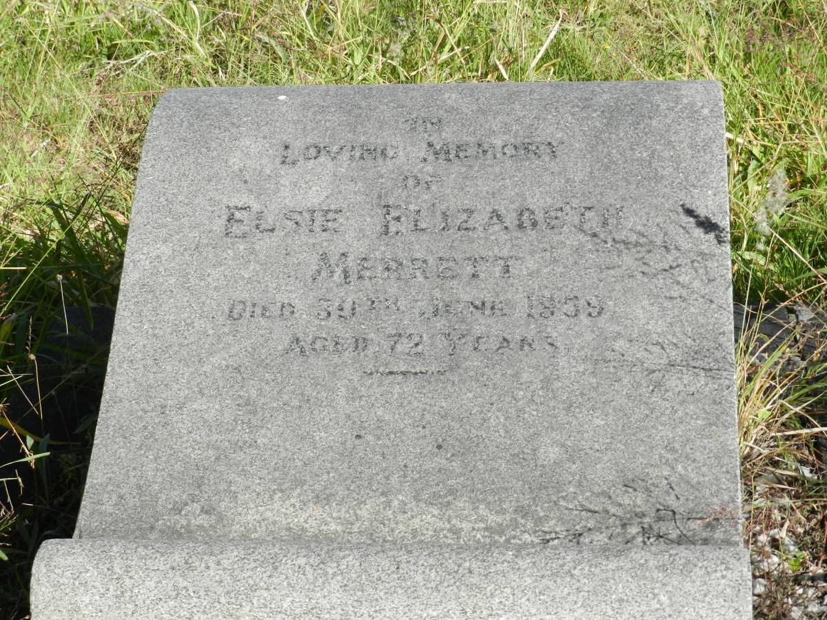 MERRETT Elsie Elizabeth -1939