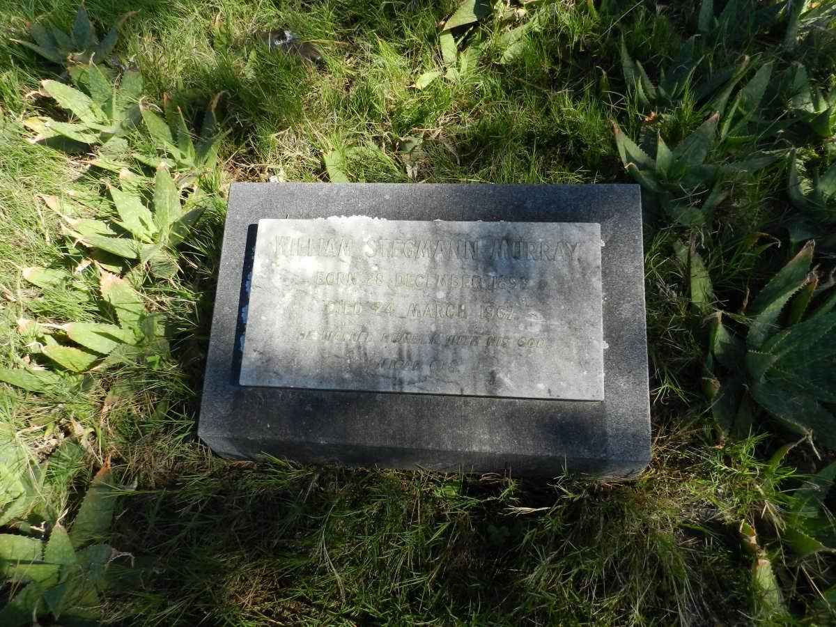 MURRAY William Stegmann 1893-1967