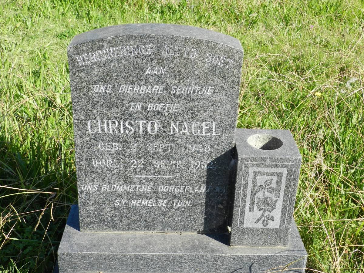 NAGEL Christo 1948-1952