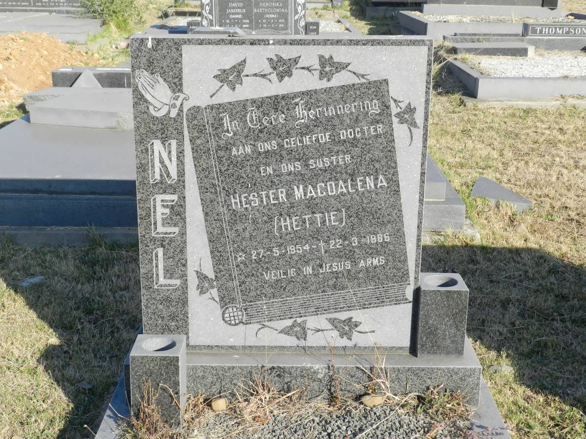 NEL Hester Magdalena 1954-1986