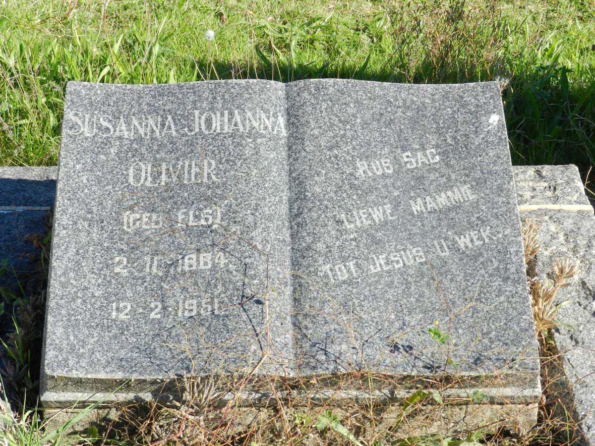OLIVIER Susanna Johanna nee ELS 1884-1951