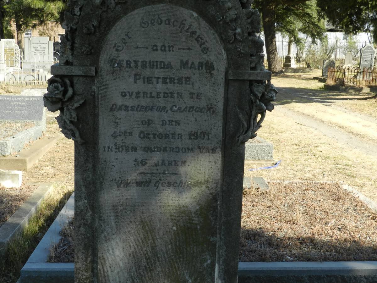 PIETERSE Gertruida Maria -1901