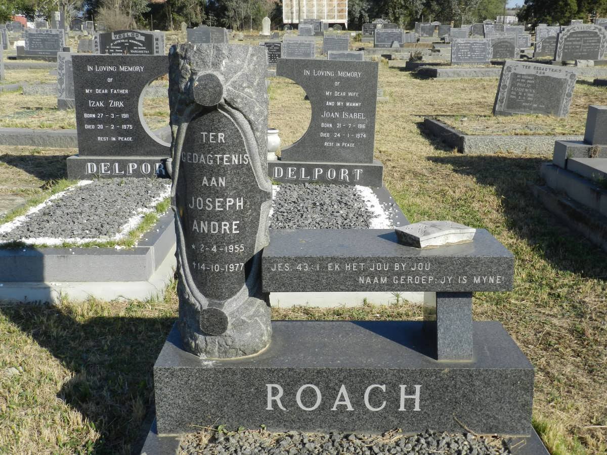 ROACH Joseph Andre 1955-1977
