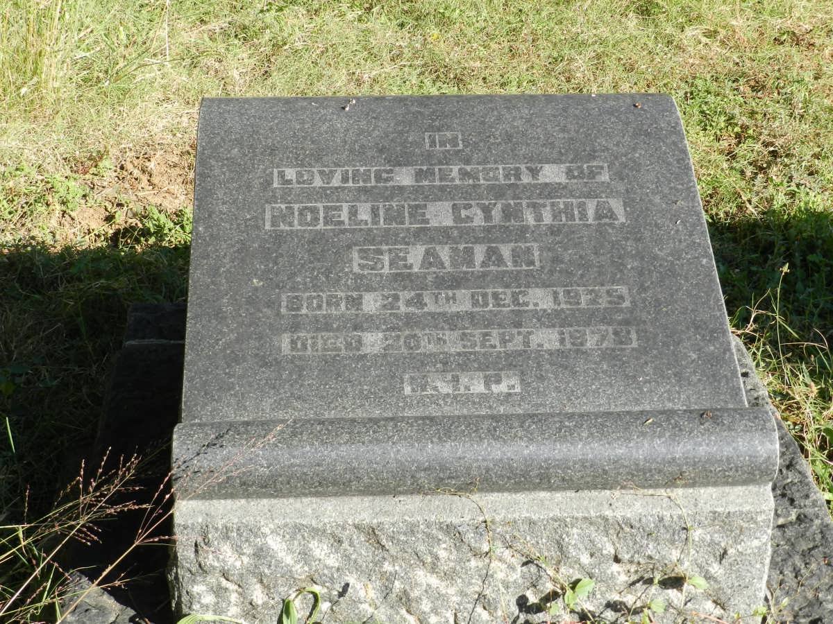 SEAMAN Noeline Cynthia 1925-1978