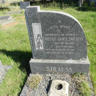 STRAUSS Valerie Grace 1940-1952