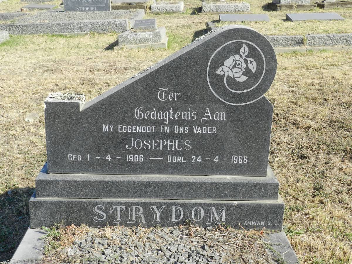 STRYDOM Josephus 1906-1966