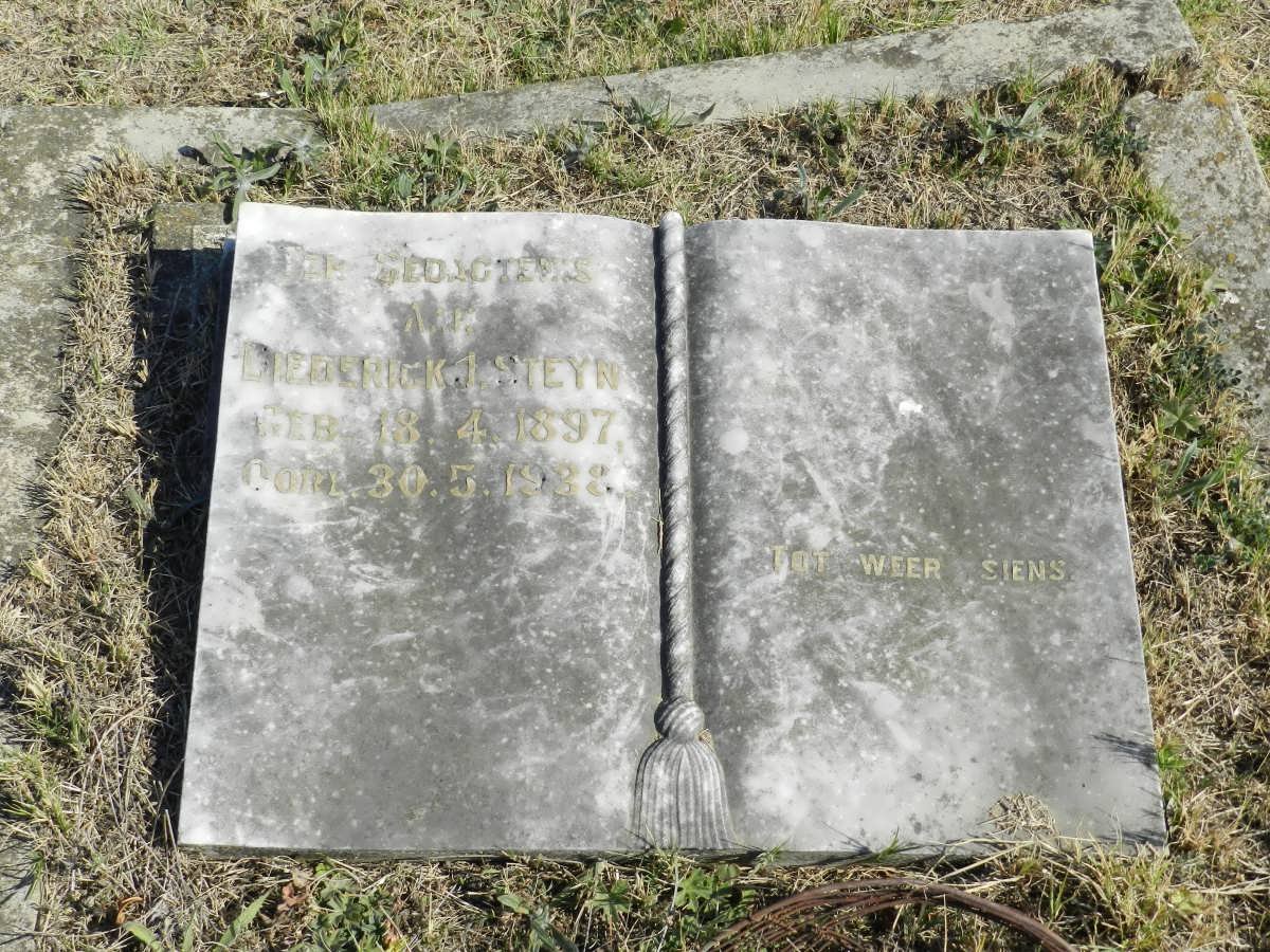 STEYN Diederick J. 1897-1938