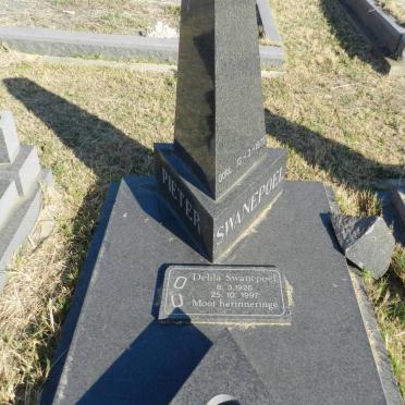 SWANEPOEL Pieter 1923-1978 &amp; Delila 1926-1997
