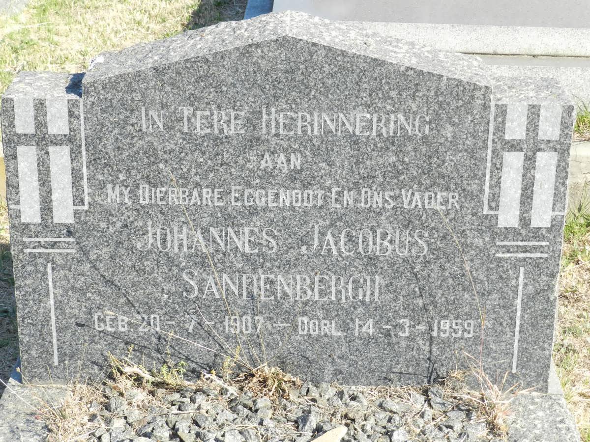 SANDENBERGH Johannes Jacobus 1907-1959