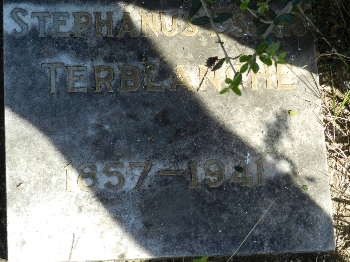 TERBLANCHE Stephanus 1857-1941