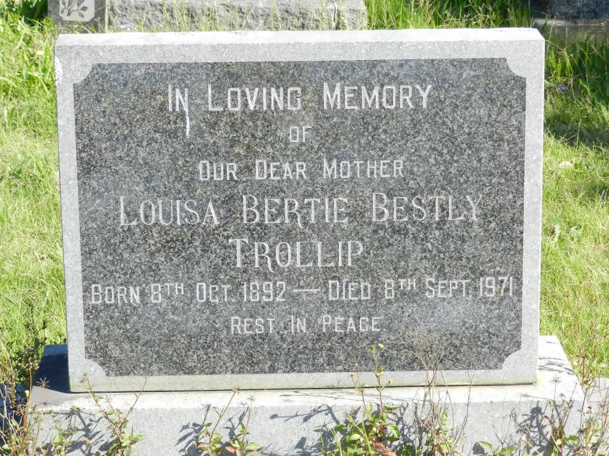 TROLLIP Louisa Bertie Bestly 1892-1971