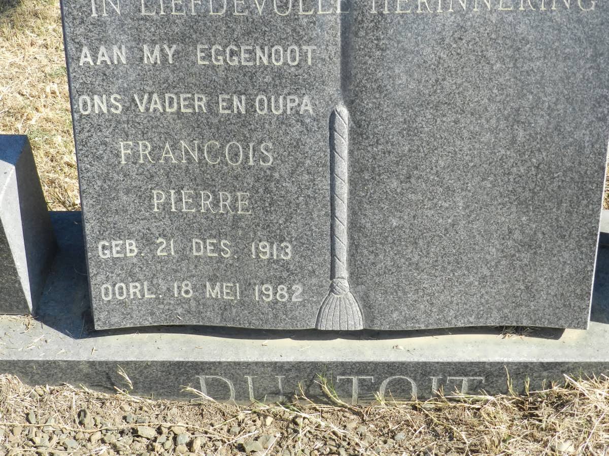 TOIT Francois Petrus, du 1913-1982
