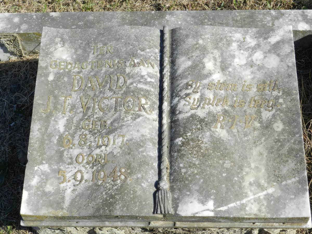 VICTOR David J.T. 1917-1948