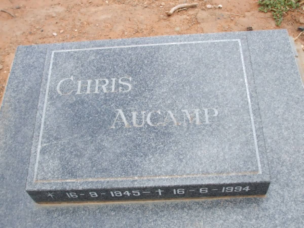 AUCAMP Chris 1945-1994