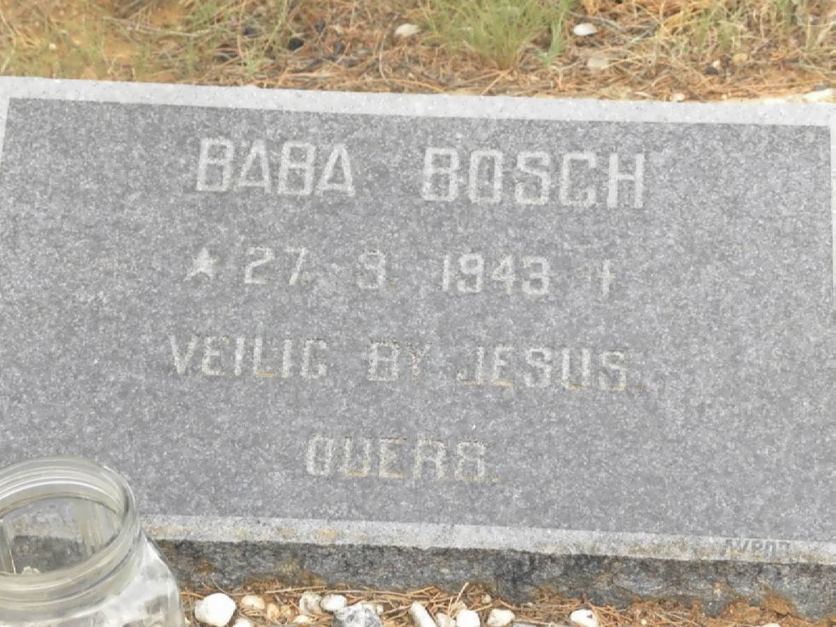 BOSCH Baba -1943