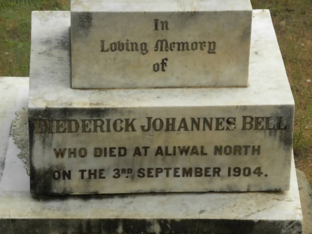 BELL Diederick Johannes -1904