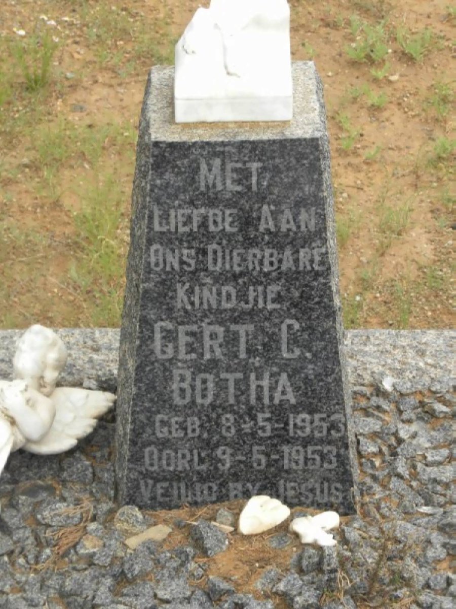 BOTHA Gert C. 1953-1953