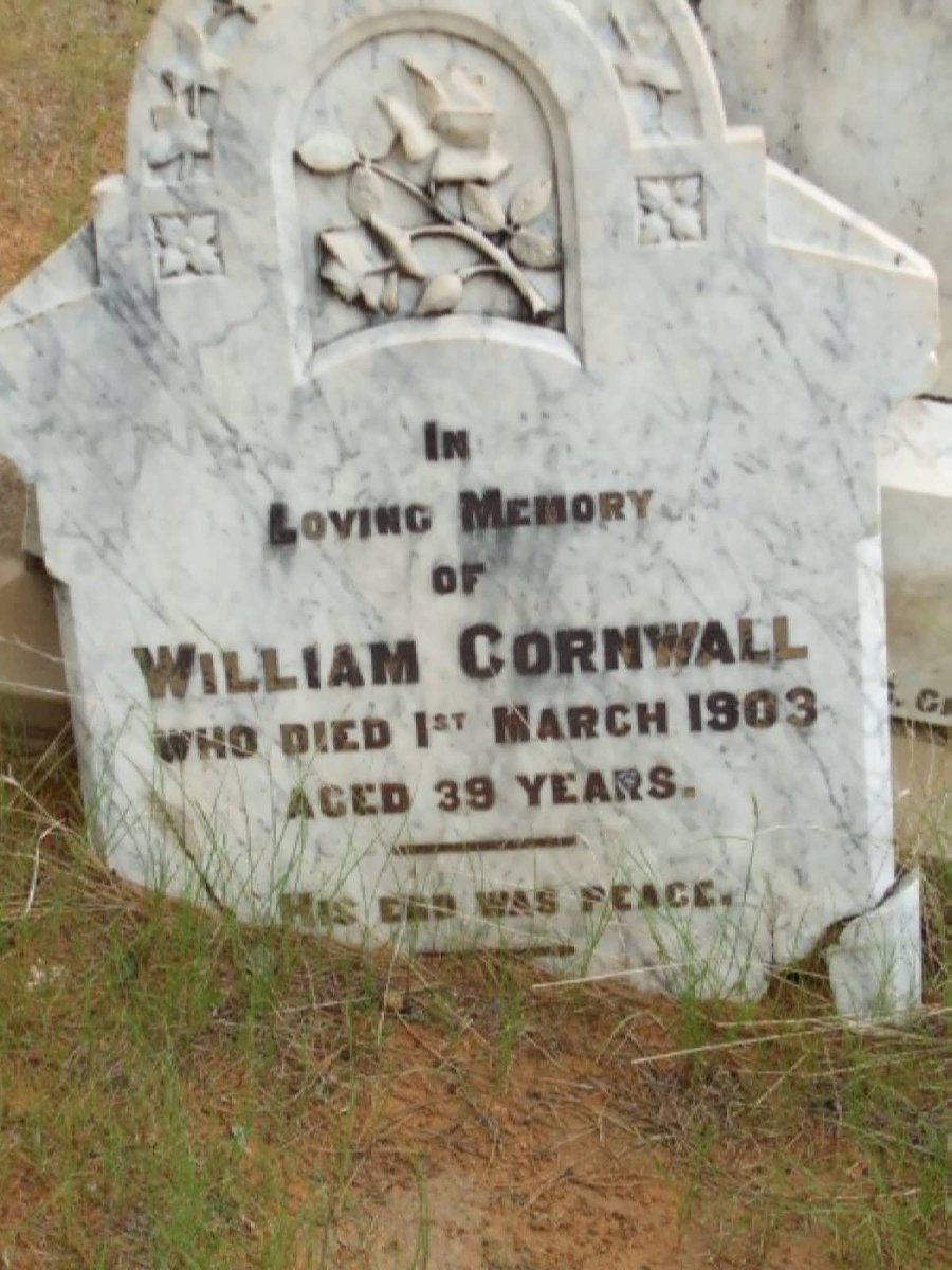 CORNWALL William -1903