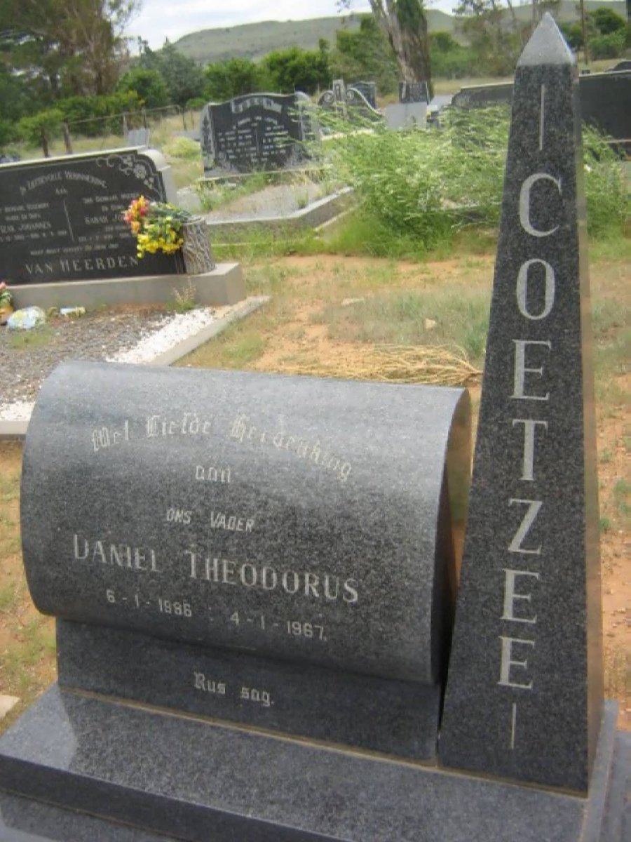 COETZEE Daniel Theodorus 1896-1967
