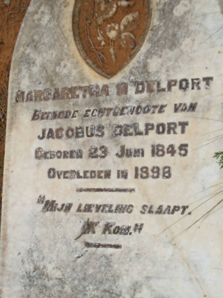 DELPORT Margaretha M. 1945-1898
