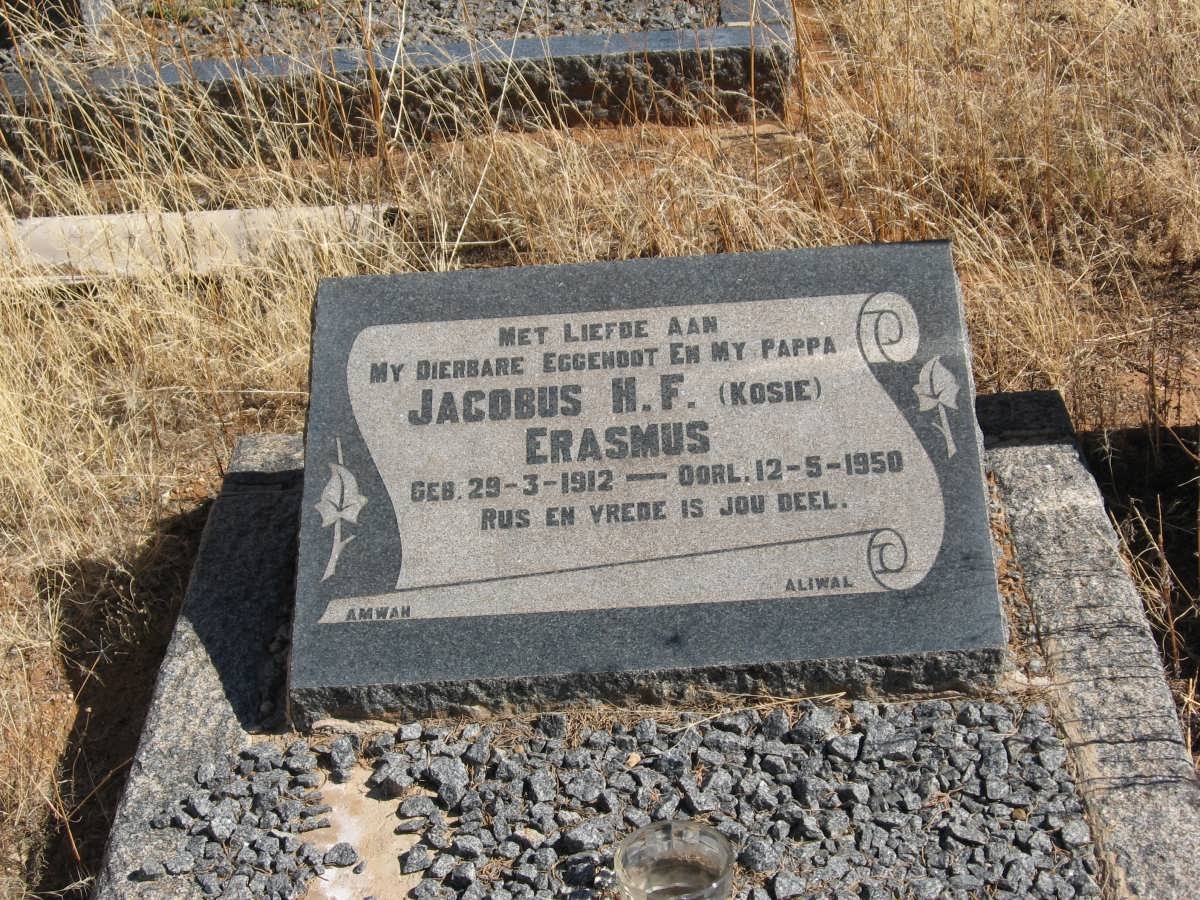 ERASMUS Jacobus H.F. 1912-1950