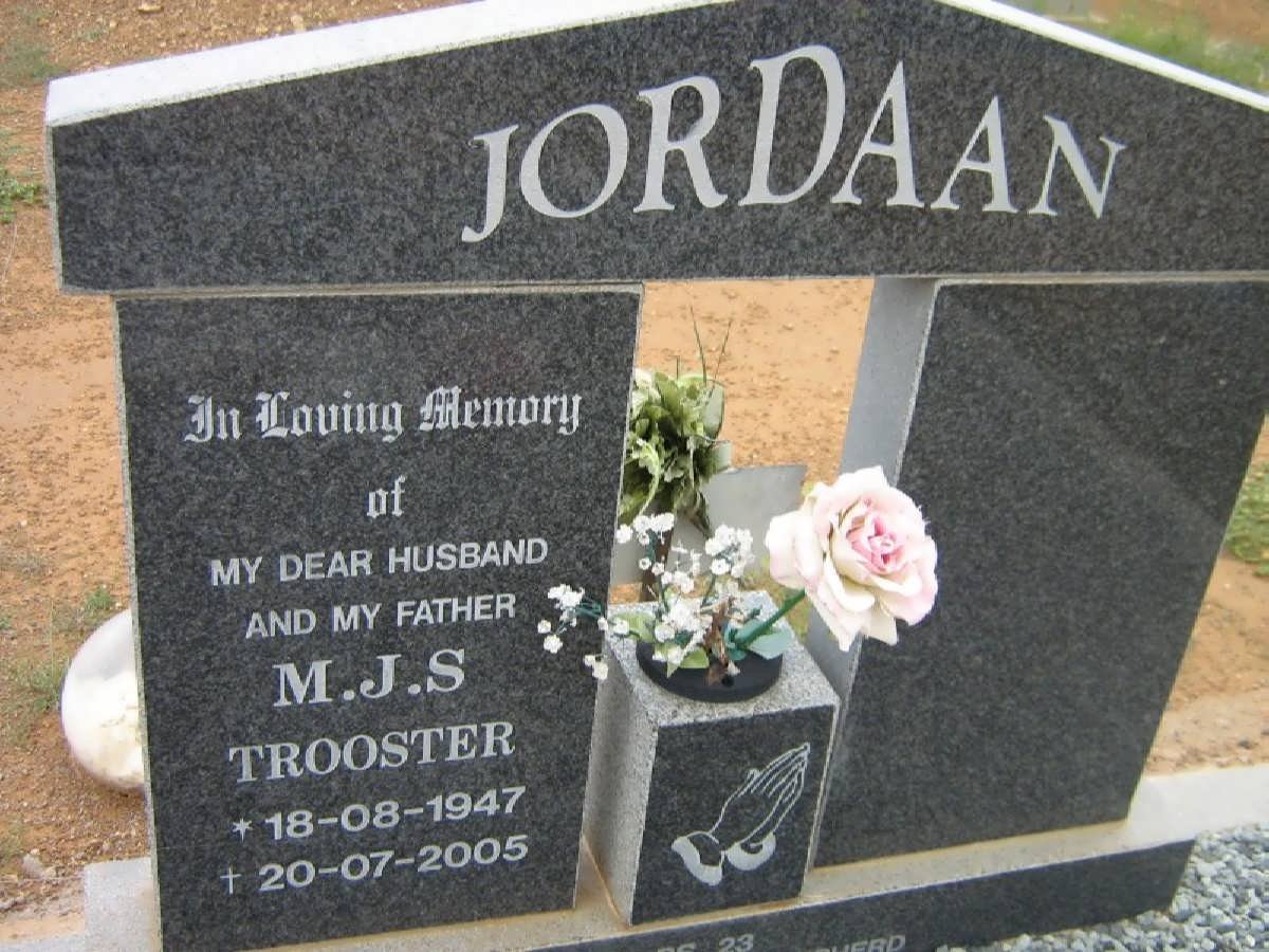 JORDAAN M.J.S. 1947-2005