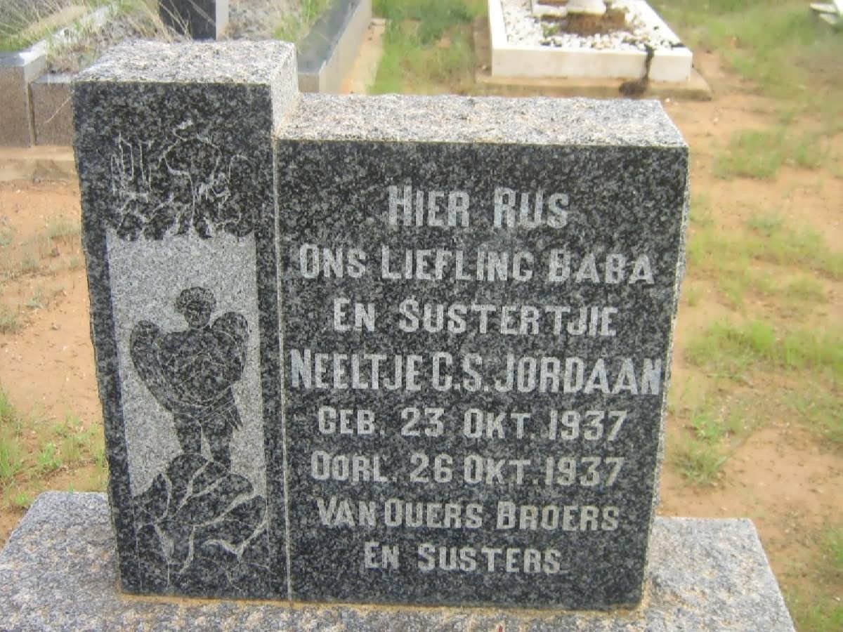 JORDAAN Neeltje C.S. 1937-1937