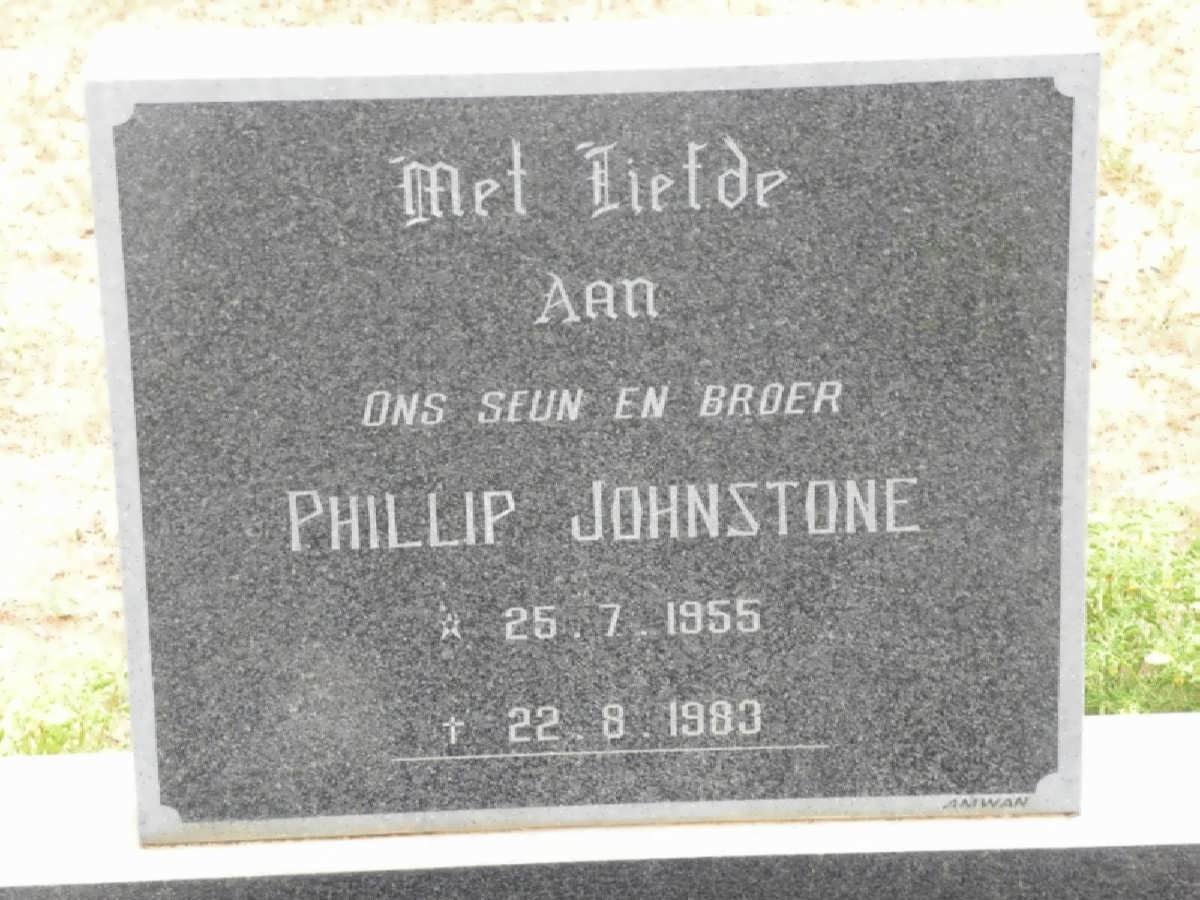 JOHNSTONE Phillip 1955-1983