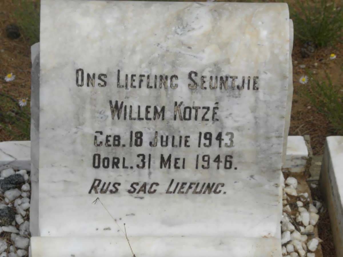 KOTZE Willem 1943-1946