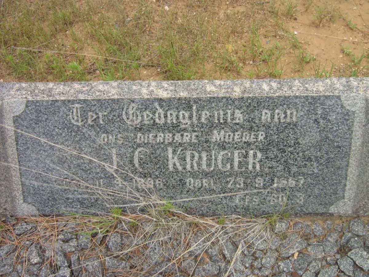 KRUGER J.C. 1989-1967
