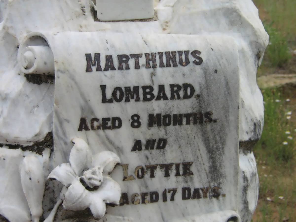 LOMBARD Marthinus :: LOMBARD Lottie