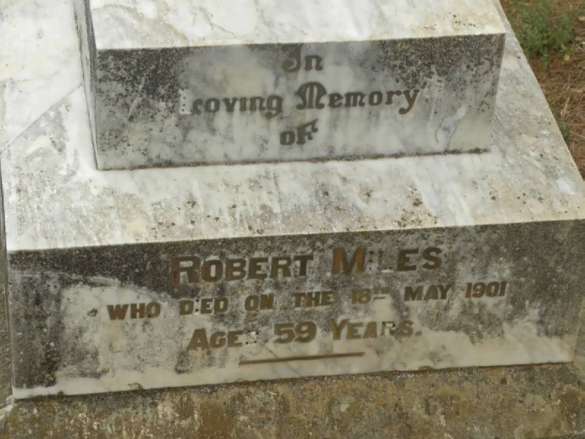 MILES Robert -1901