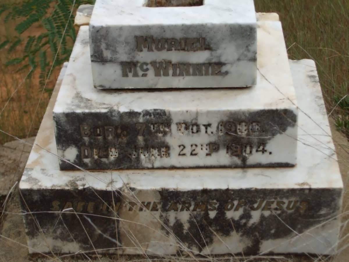 McWINNIE Muriel 1900-1904