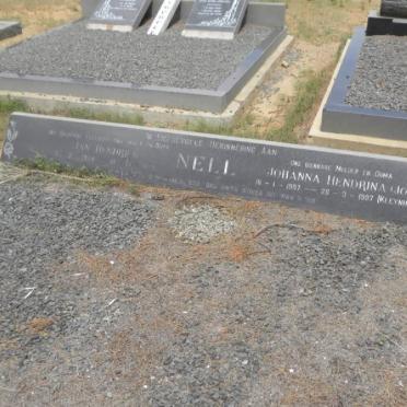 NELL Jan Hendrik 1904- &amp; Johanna Hendrina KLEYNHANS 1907-1997