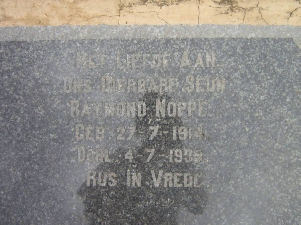 NOPPE Raymond 1914-193?