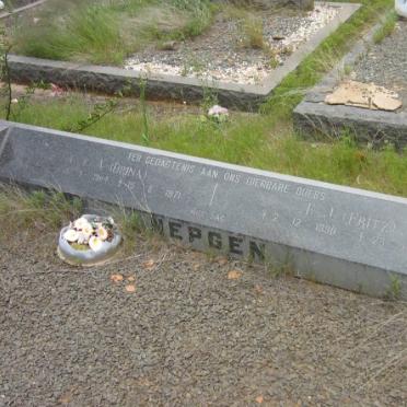 NEPGEN F.J. 1890-1965 &amp; A. 1904-1971