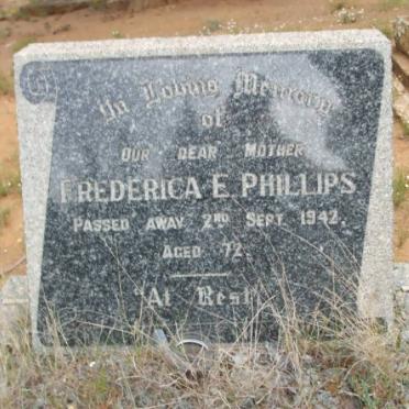 PHILLIPS Frederica E. -1942