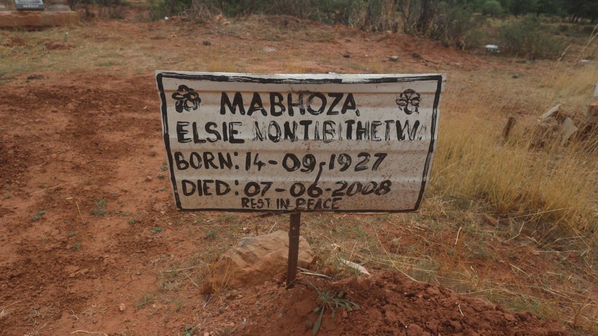 MABHOZA Elsie Montibithetwa 1927-2008