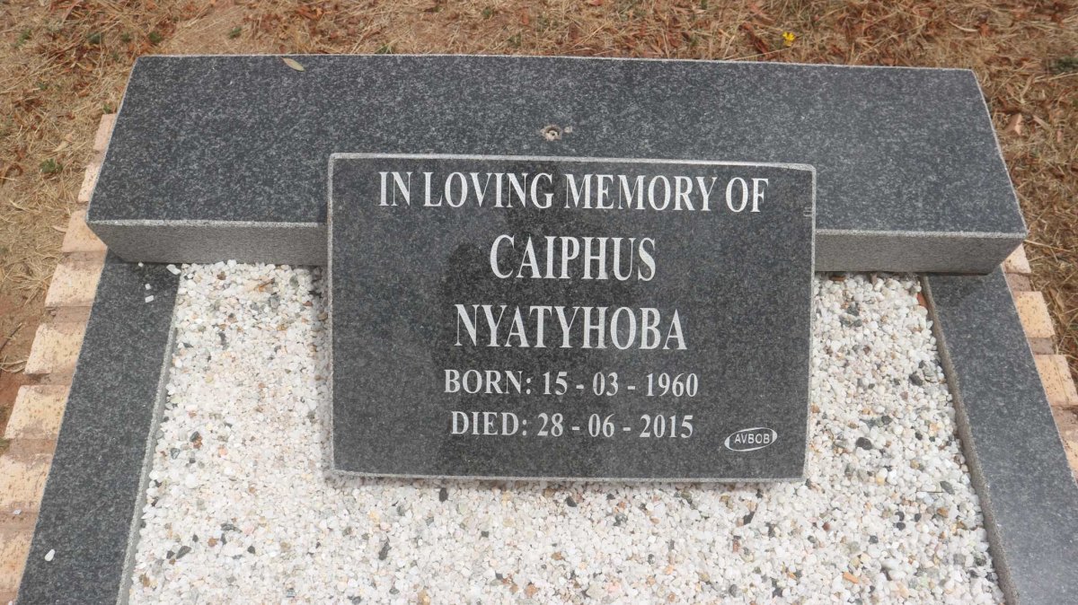 NYATYHOBA Caiphus 1960-2015
