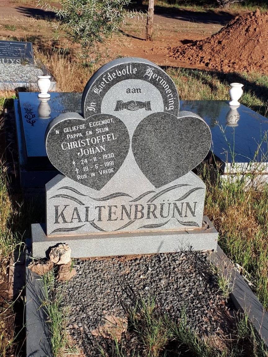 KALTENBRÜNN Christoffel Johan 1930-1991