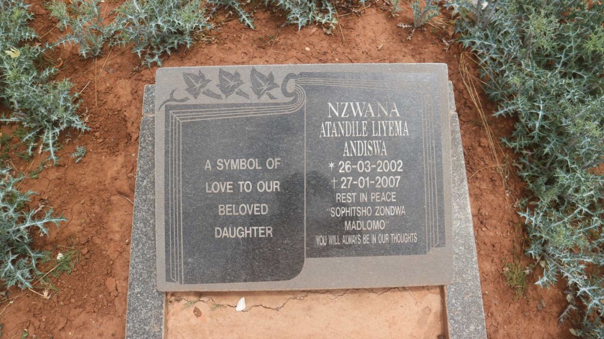 NZWANA Atandile Liyema Andiswa 2002-2007