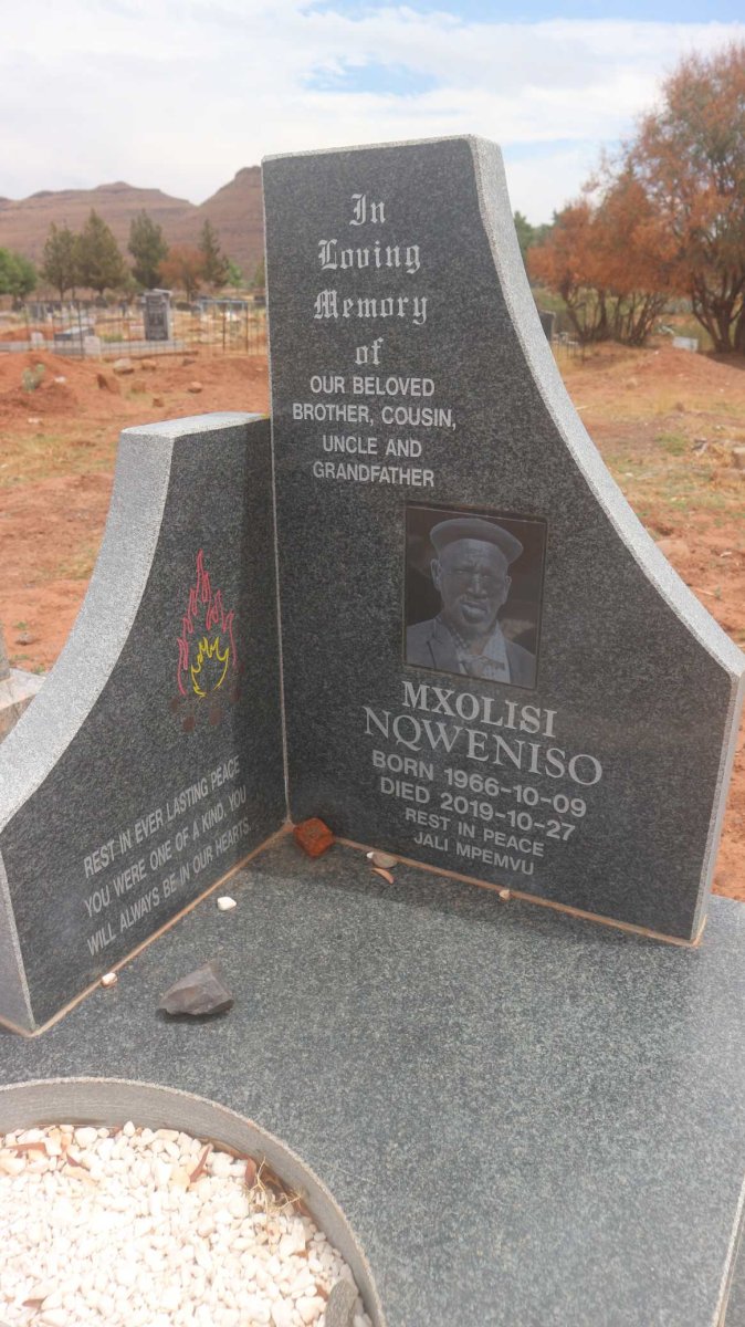 NQWENISO Mxolisi 1966-2019