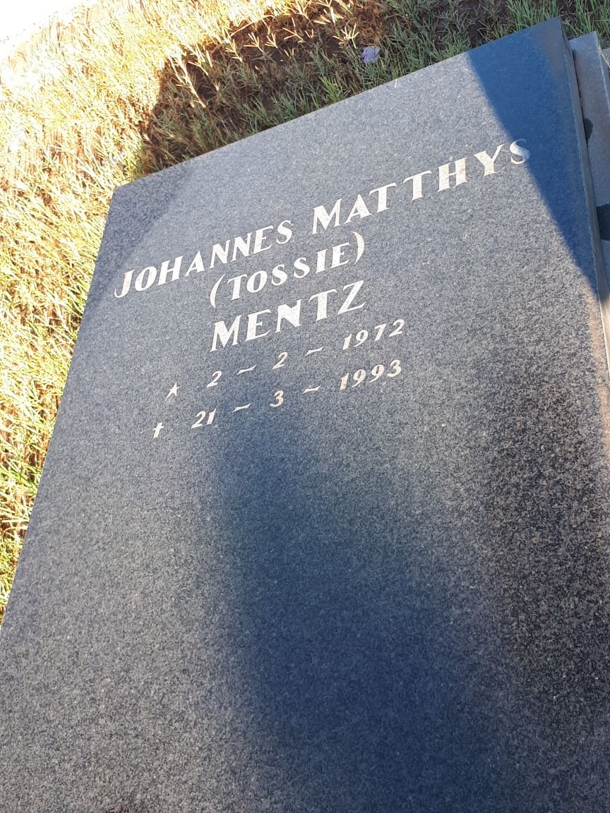MENTZ Johannes Matthys 1972-1993