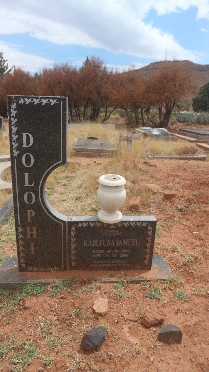DOLOPHI Kadefuna Samuel 1959-2006