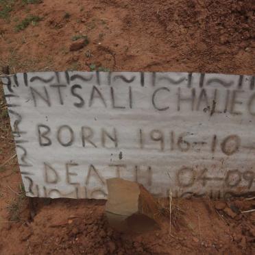 CATA Ntsali Chalie 1916-2004