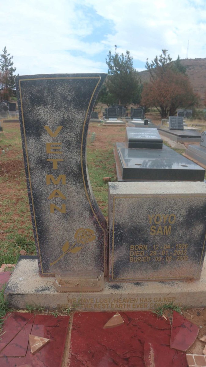 VETMAN Yoyo Sam 1926-2002