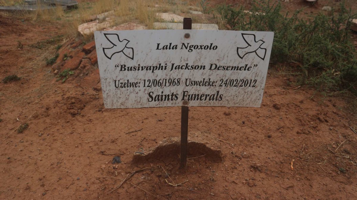 DESEMELE Busivaphi Jackson 1968-2012