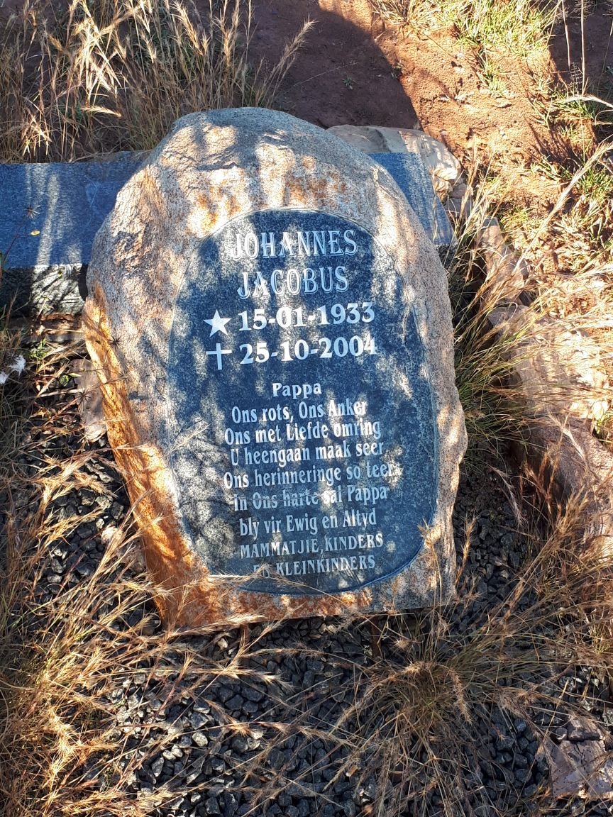 ? Johannes Jacobus 1933-2004